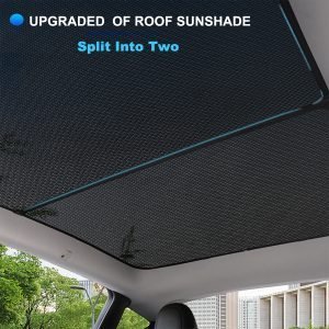 Model Y Sunshade Glass Roof (Won't Sag) Panoramic Windows Sun Shade